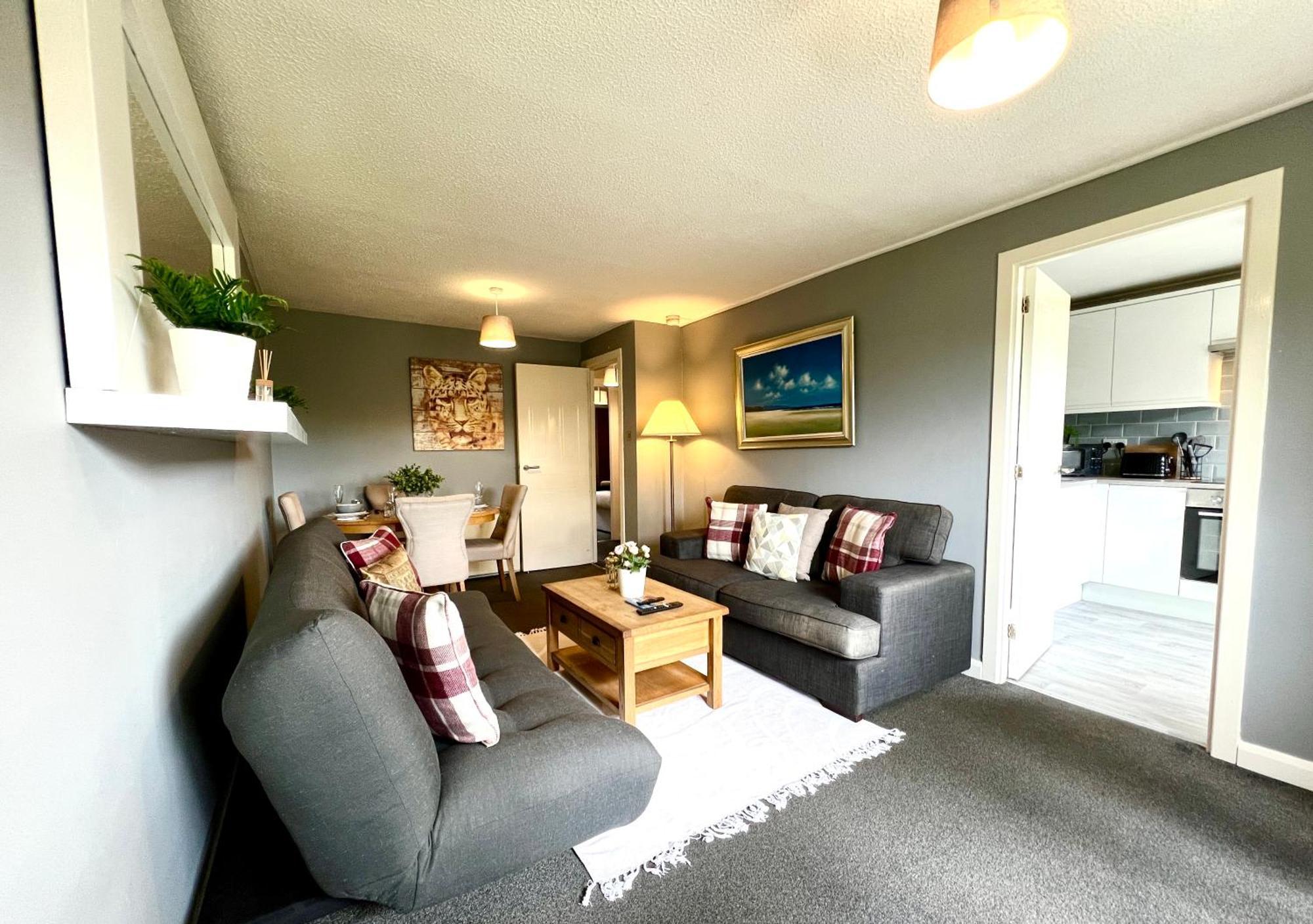Spacious 2 Bed-Flat In Glasgow City - Free Parking 외부 사진